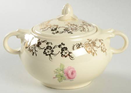 1958-1-2 Sugar Bowl & Lid