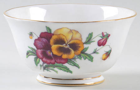 Pansy Mini Open Sugar Bowl
