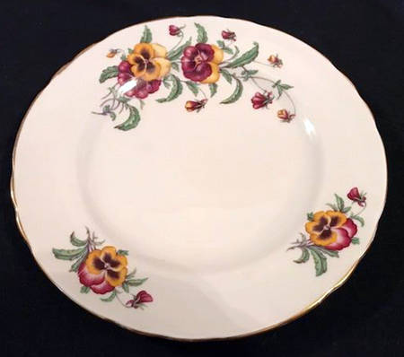 Pansy Salad Plate