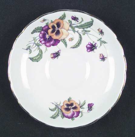 Pansy Saucer