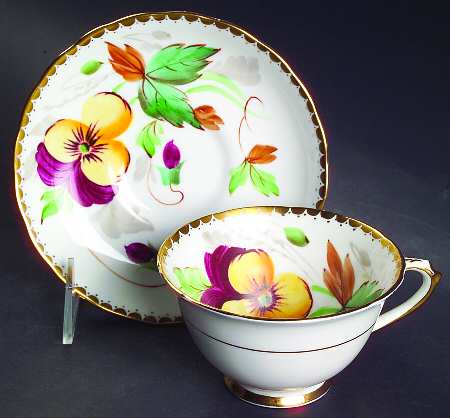 C8361 Footed Cup & Saucer Set