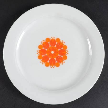Pinwheel Orange by Thomas