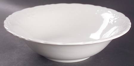 Versailles Off White 10" Round Vegetable Bowl by Tabletops Unlimited
