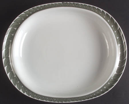 Peonie 14" Oval Serving Platter