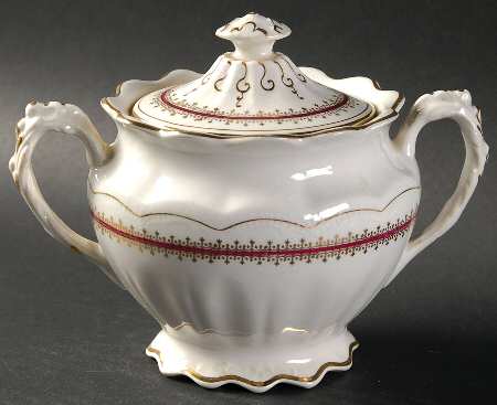 TST367 Sugar Bowl & Lid