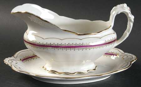 TST367 Gravy Boat & Underplate/Relish