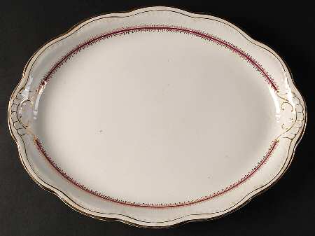 TST367 14" Oval Serving Platter