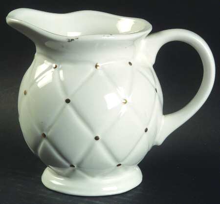 Golden Quilt Creamer