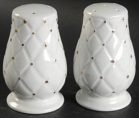 Golden Quilt Salt & Pepper Set