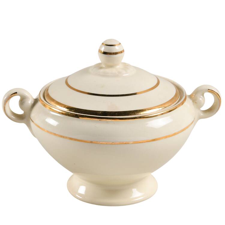 TST369 Sugar Bowl & Lid