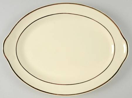TST369 13" Oval Serving Platter by Taylor, Smith & Taylor (Ts&T)
