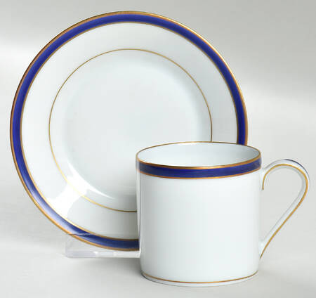 TIC16 Flat Demitasse Cup & Saucer Set