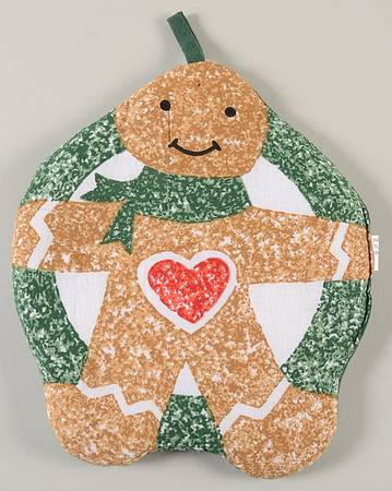 Gingerbread Cloth Potholder