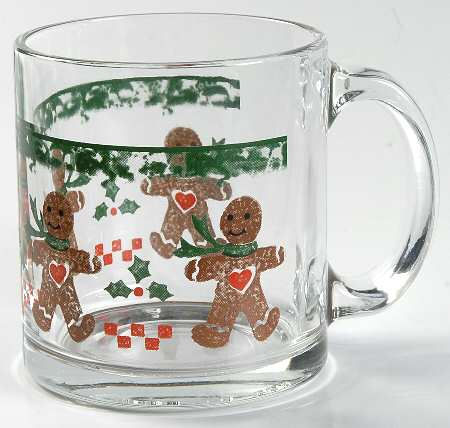 Gingerbread Glassware Mug