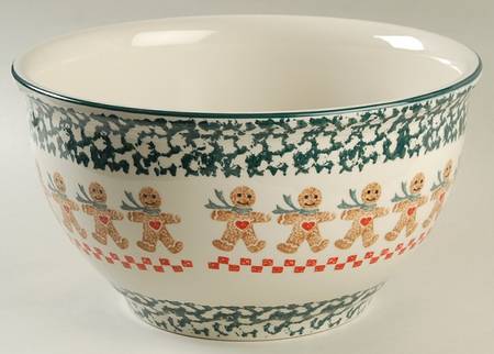 Gingerbread 10" Mixing Bowl