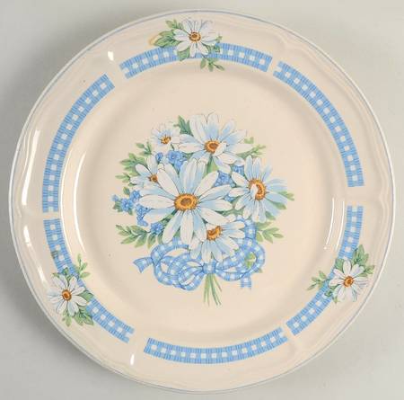 Daisy Bouquet 12" Chop Plate (Round Platter)