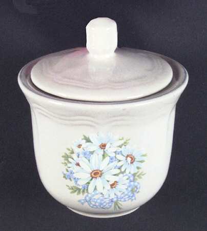 Daisy Bouquet Sugar Bowl & Lid