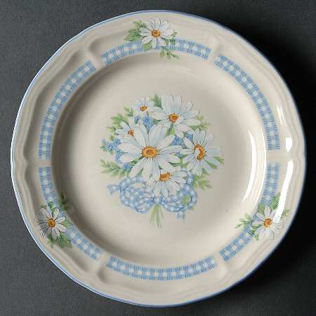Daisy Bouquet Salad Plate
