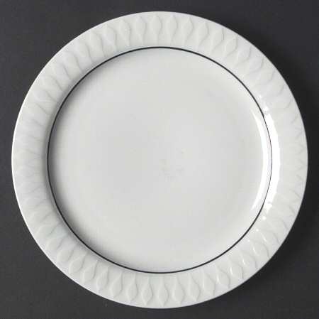 Platinum Band Salad Plate