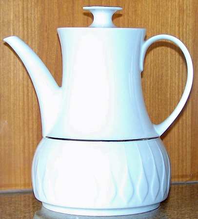 Platinum Band Coffee Pot & Lid