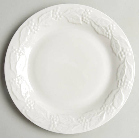 Holly Salad Plate