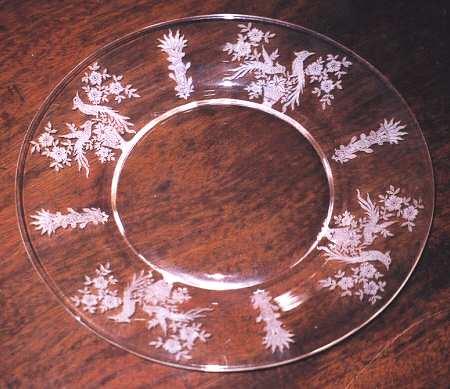 Persian Pheasant Pink (Stem 15033) Salad Plate