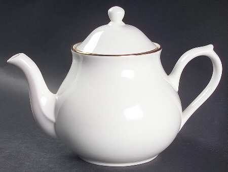 Colonnade Gold Teapot & Lid