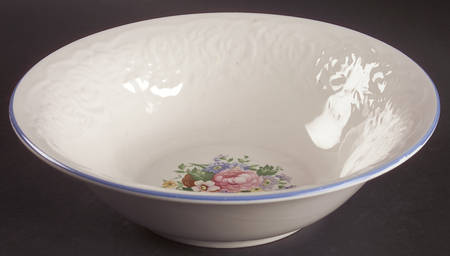 Victorian Rose 9" Round Vegetable Bowl