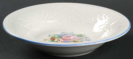 Victorian Rose Coupe Soup Bowl
