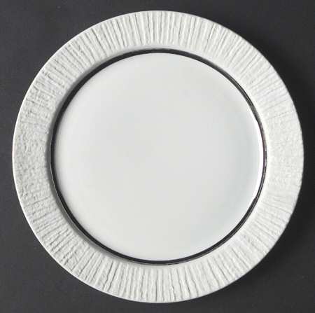 Platinum Band Salad Plate