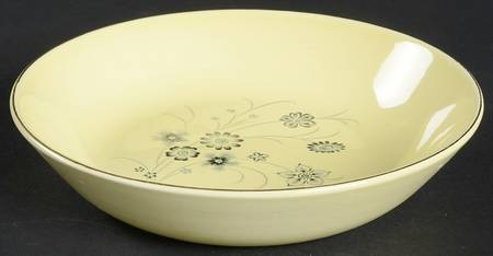 Silver Mist Yellow Coupe Cereal Bowl