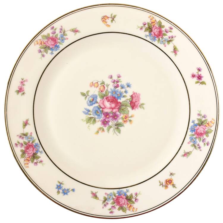 Queensrose (Smooth #159) Luncheon Plate