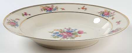 Queensrose (Smooth #159) Rim Soup Bowl