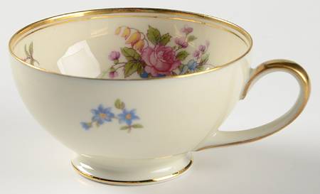 Queensrose (Smooth #159) Footed Demitasse Cup