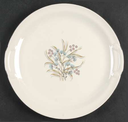 2341 Handled Cake Plate