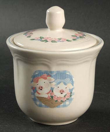 Pig Pal Sugar Bowl & Lid