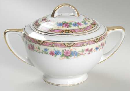 Wildflower Sugar Bowl & Lid