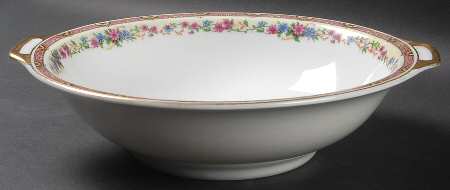 Wildflower 10" Round Vegetable Bowl