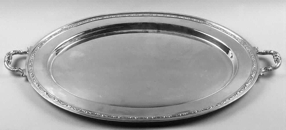 Traditional (Sterling Hollowware) Large Waiter Tray