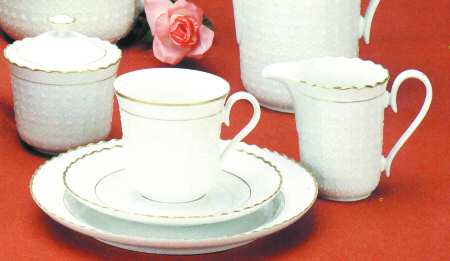 Jewel Flat Cup & Saucer Set