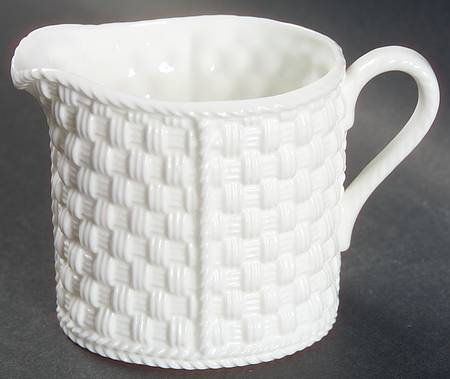 Tiffany Weave Strawberry Basket Creamer