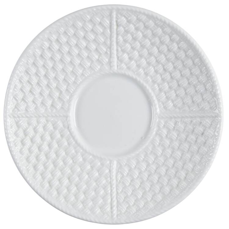 Tiffany Weave Saucer for Breakfast Cup