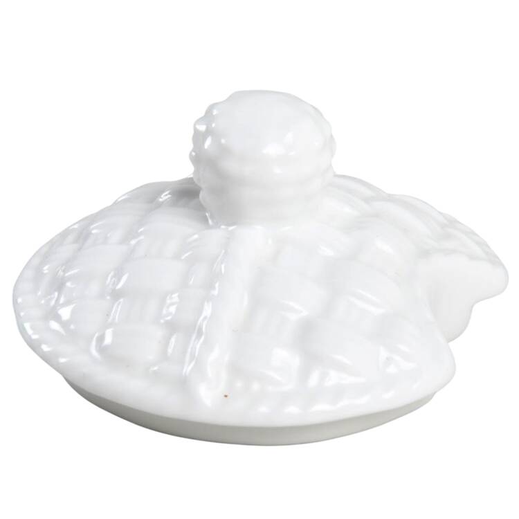 Tiffany Weave Lid for Mustard Jar by Tiffany
