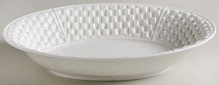 Tiffany Weave 9" Oval Vegetable Bowl