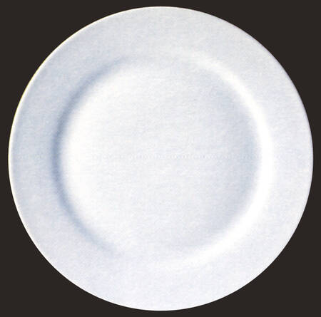 Stratos White Dinner Plate