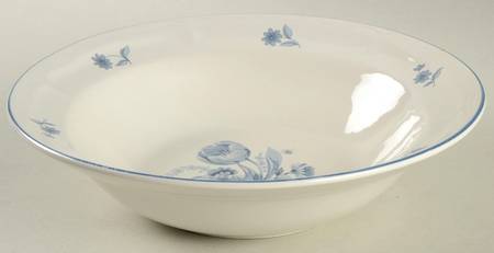 Jardin Bleu 9" Round Vegetable Bowl