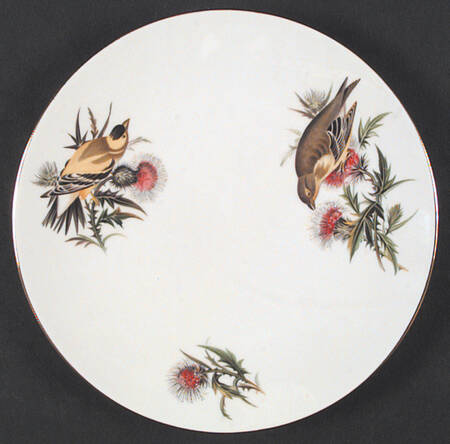 Audubon Birds Coupe Salad Plate