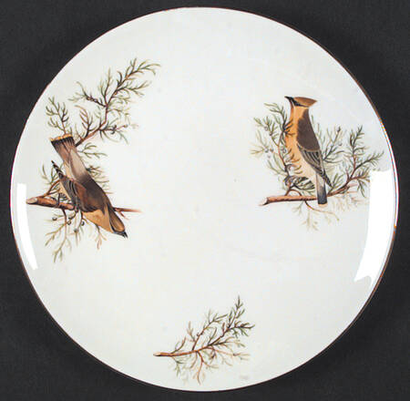 Audubon Birds Coupe Salad Plate