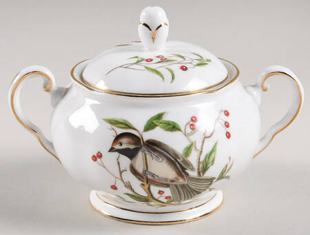 Audubon Birds Sugar Bowl & Lid