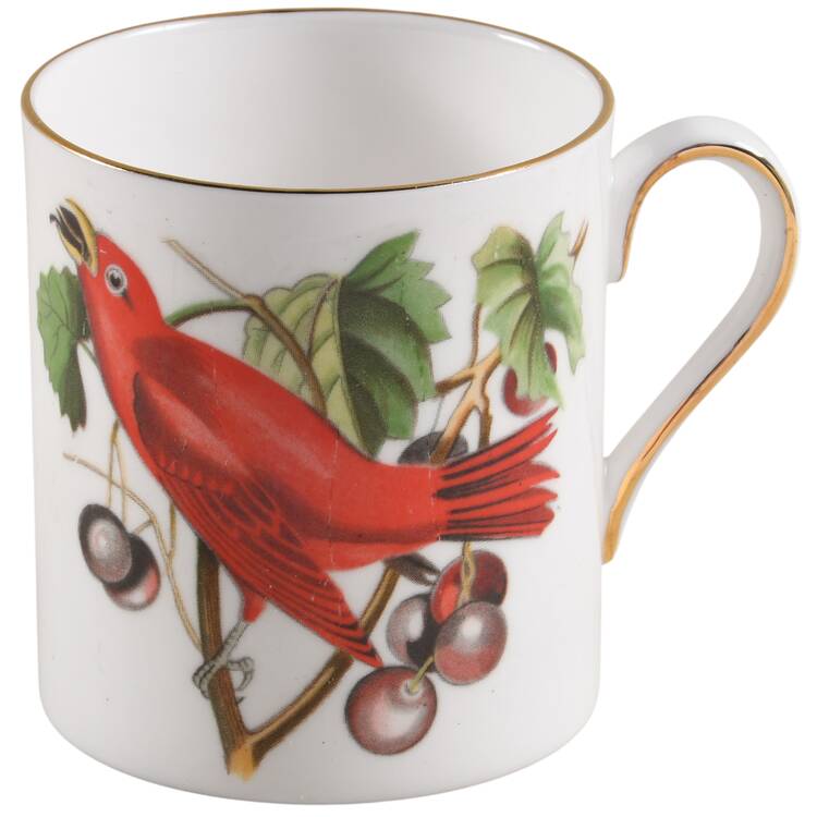 Audubon Birds Flat Demitasse Cup